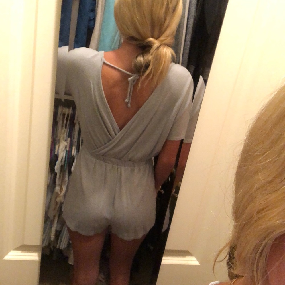 blue romper - Picture 2 of 3